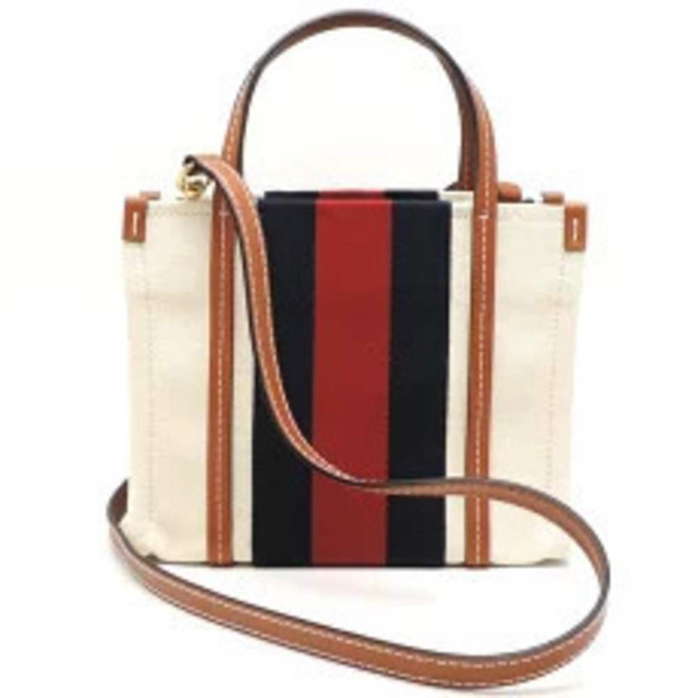Gucci White Bag Canvas Interlocking Tote GG White